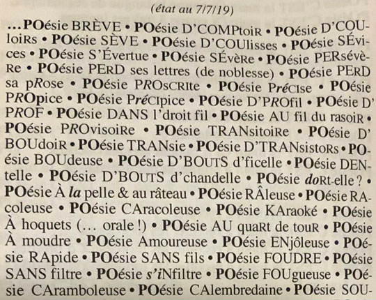 [Chronique] Jean-Pierre Bobillot, POésie C'EST..., par Guillaume Basquin