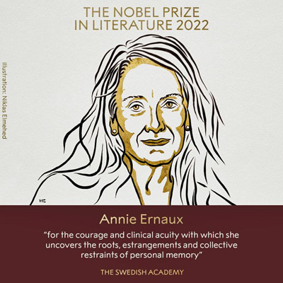 [News - livre] Annie Ernaux : du Cahier de l'Herne au prix Nobel